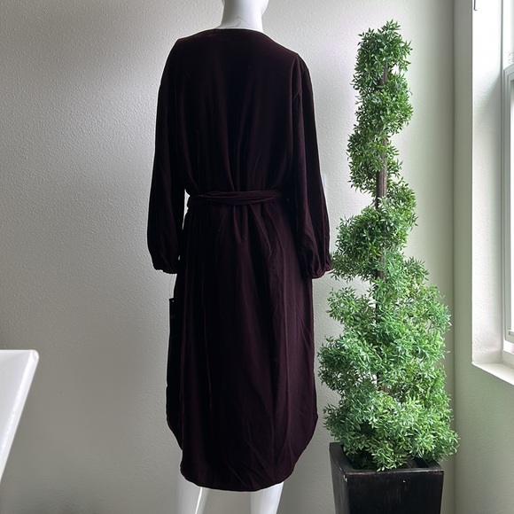 LAUREN RALPH LAUREN VELVET DRESS SIZE 14 MSRP $175.00 NWT - Picture 3 of 11